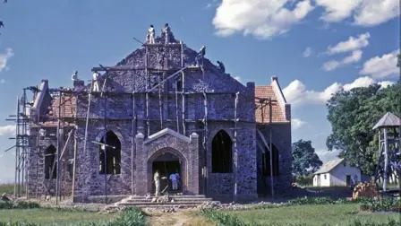 Igreja em construção - Quessua